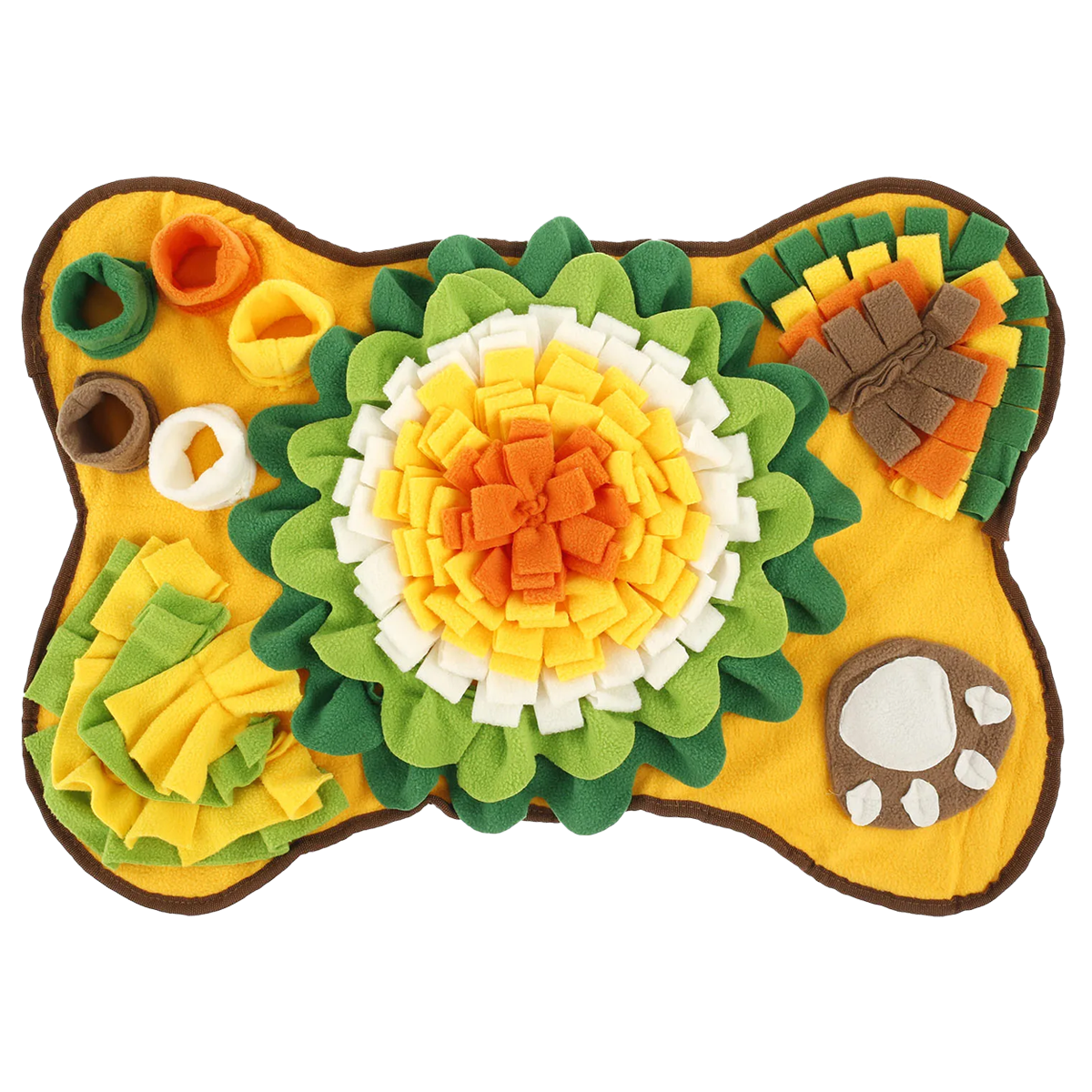 Hunde-Schnüffelmatte – Futterspielzeug für Hunde, Training der Nase, Anti-Langeweile